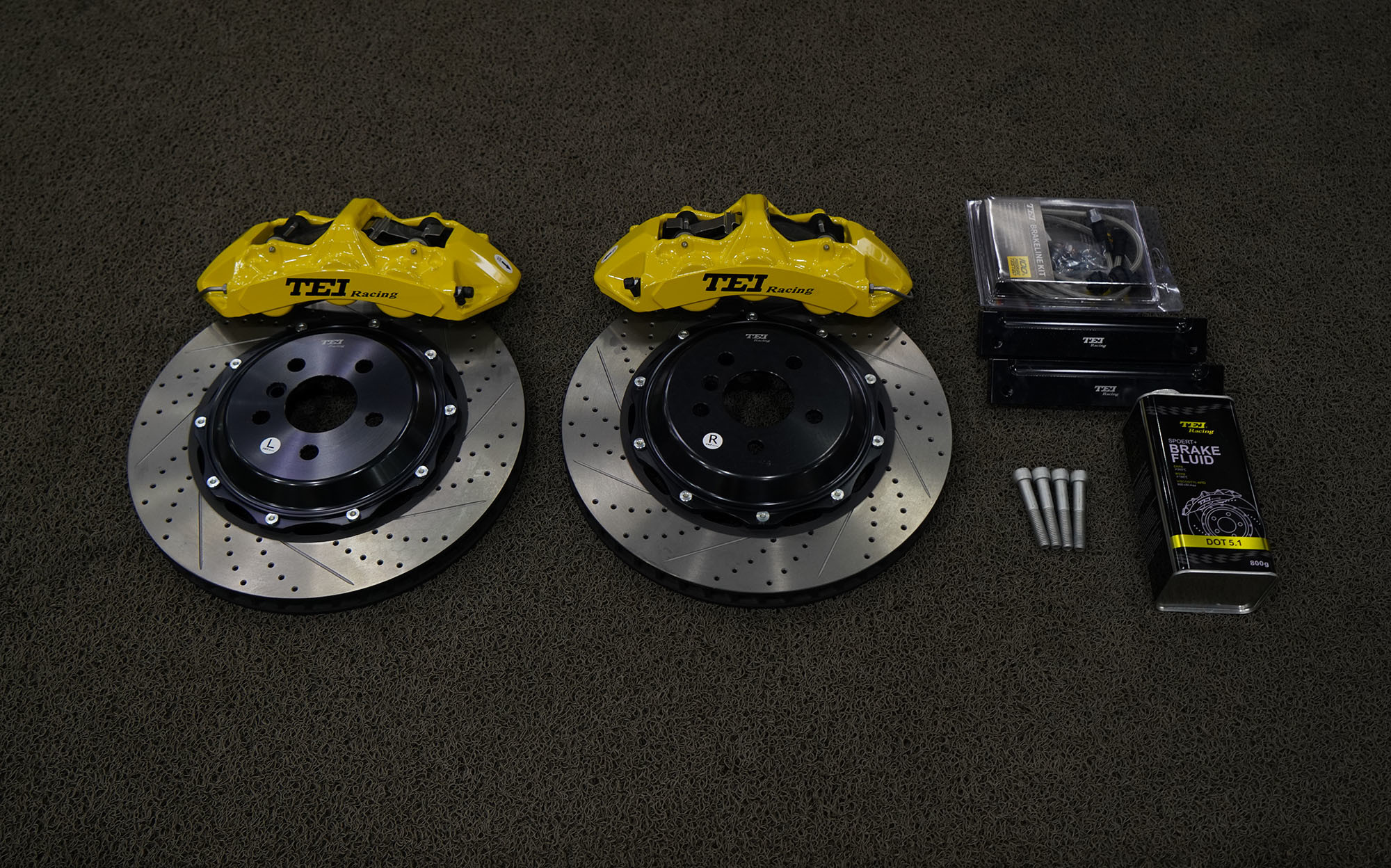 Big Brake Kits For BMW 3 Series E36 (1992-1998) Front BBK 18 Inch Wheel 355*32mm Drilled And Slotted Rotor