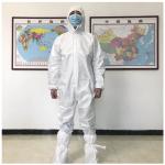 Waterproof Medical Protective Clothing , Anti Germs Disposable Chemical Suit