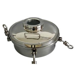 Quality Sight Glass Circular Manhole Cover High Pressure Elliptical Shaped wholesale