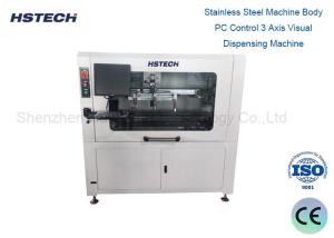 China 1000mm/s XYZ speed Stepper motor Visual Glue Dispensing Machine on sale