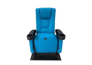 Quality 100% Polyester Commercial Theater Seating Steel Leg Auditorium Chair wholesale