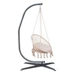 260KGS Weight Capacity Metal C Style Type Frame Hammock Chair Stand for Outdoor
