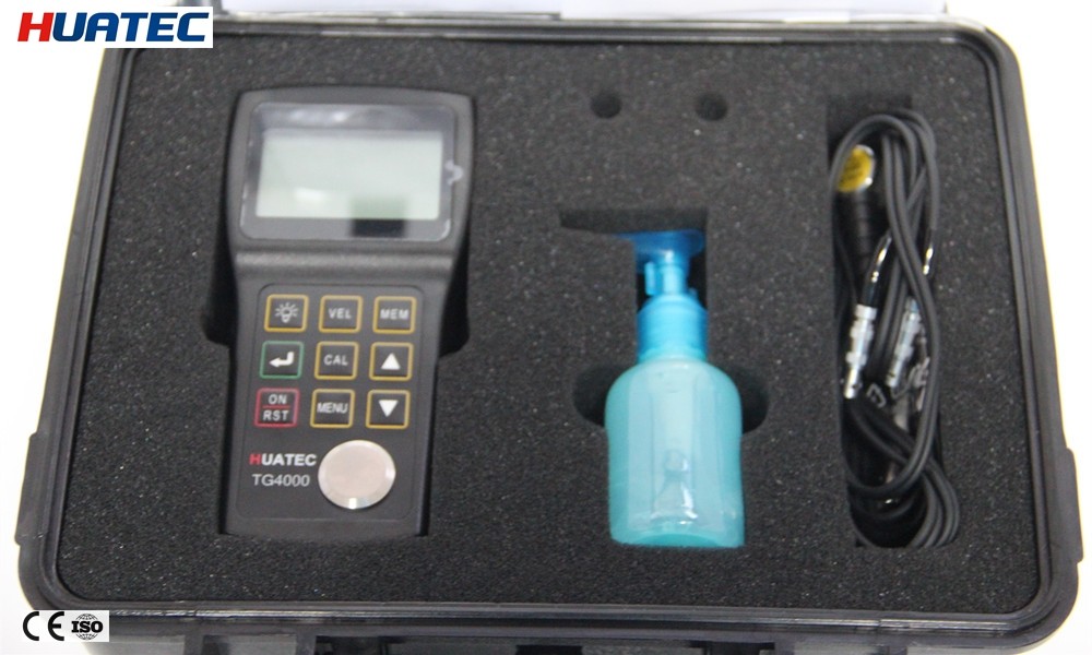 Through Coating ultrasonic metal thickness tester ultrasonic thickness meter