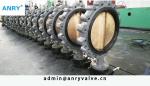 Flanged Wafer Lug Style Butterfly Valve CI GGG40 Body PN16 Disc Butterfly Valve