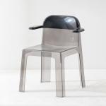 Acrylic Transparent Plastic Dining Chairs Clear Plastic Kitchen Chairs With