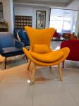Indoor Furniture Reception Villa Leisure Chair With Back Support Elegant Makeup