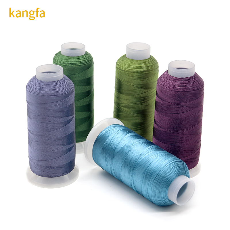 130G 5000Y Silk 120D/2 100% Viscose Rayon Embroidery Thread for Clothing Embroidery
