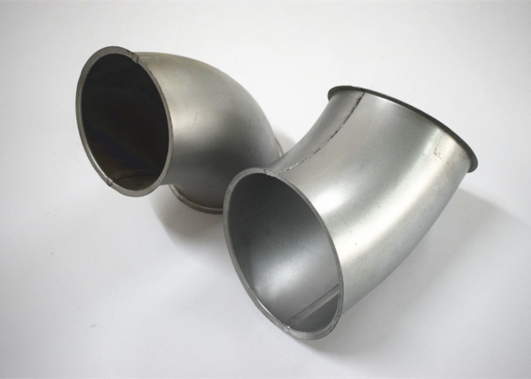 Galvanised 80-300mm 90 Degree Bend Coupling For Dust Extraction System