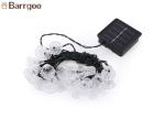6M Solar Powered 30 Led Bell Fairy String Lights For Indoor Outdoor Xmas Party