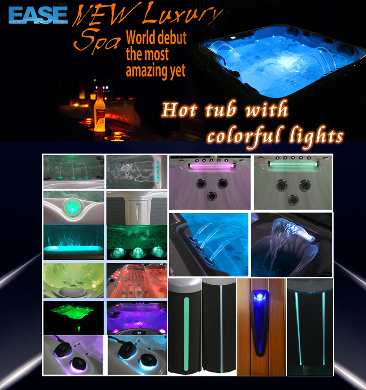 Customizable Whirlpool Hot Tub With UV Disinfection And Balboa Control System