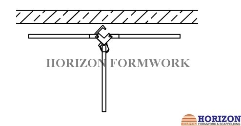 Stabilizing Adjustable Steel Props Q235 Scaffolding Tripod In Formwork Erection