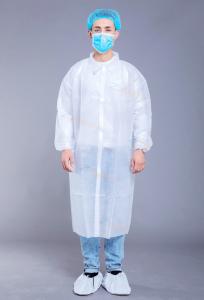 Quality Magic Sticks Elastic Cuff 35gsm Disposable Isolation Gown wholesale
