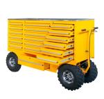 Stainless Steel Handles Professional Tool Trolley Set for Car Repair Garage