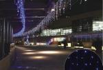 240V Christmas Curtain Lights Outdoor Anti UV Anti-Weather Material