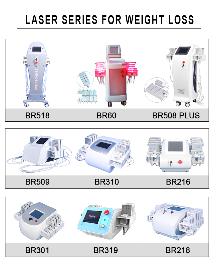 Green Red Wavelength Laser Therapy Machine 6D Slim Lipo Machines