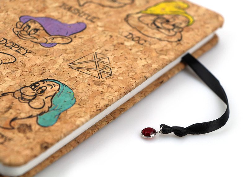 Wood Cover Custom Refillable Notebook With Photo On Front Multi Texture