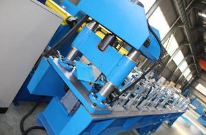Quality 16 stations Forming Stations 5-10m/min Ridge Cap Roll Forming Machine 4Kw motor wholesale