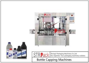 China Capacity 6000BPH Rotary Bottle Capper Equipment 3kw 80mm Height on sale