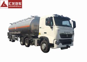 Quality T7H 2 Axle Aluminum Fuel Tank Semi Trailer With Intelligent Safety System wholesale
