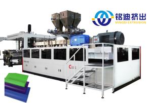 Quality 0.04-2mm Thickness PET Sheet Extruder Machine production line Single / Twin Screw wholesale