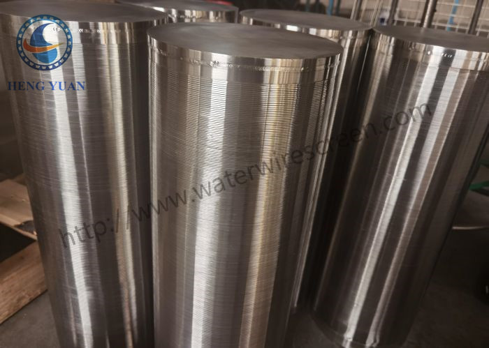Stainless 304 Wound Johnson Wedge Wire Screens For Water Well