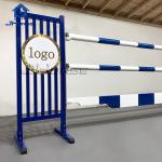 Indoor Outdoor Horse Jump Cups Adjustable Height For Customized Riding