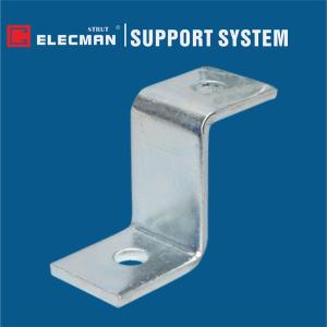 Quality 2 Hole Galvanised Steel Offset Strut Z Bracket For Shelves wholesale