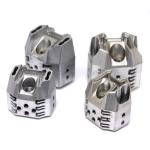 Auto / Marine CNC Stainless Steel Parts Compression Fitting / Nipple