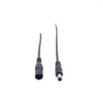 Male Female DC Cable Connectors 5521 Extension Nickel Plated Plug Type