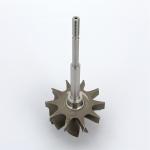HX40 Turbo Upgrade 5+5 Blades Turbine Wheel Shaft 3595245 For 3792521 4038409