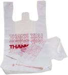 Compostable Plastic 100% Biodegradable T Shirt Bag With Handles