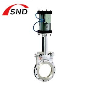Quality Stainless Steel Pneumatic Knife Gate Valve DN50-1000mm Used In Papermaking Petrochemical Mining Drainage wholesale