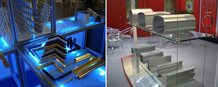Movement Joints and Cove-shaped Aluminum Tile Trim Profiles