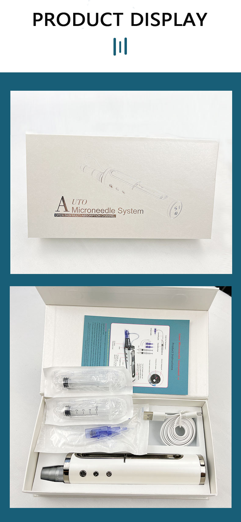 DC5V Auto Digital Derma Pen Microneedling Pen For Home Use