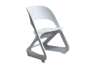 Quality Nordic plastic chair household backrest adult dining chair lazy man creative outdoor leisure negotiation chair wholesale