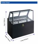 Capacity 1100W Commercial Hotel Refrigeration Equipment R404a Cooling System -18