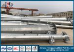 Galvanized Steel GR65 500KV Power Transmission Poles