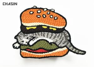 Quality Vivid Colorful Animal Custom Applique Patches Cat Strong 3D Effect wholesale