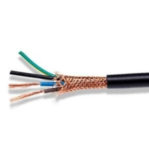 Quality GB/T9330-2008 Standard 0.5-2.5mm2 Copper Braided Shielded Control Cable for Electronics wholesale