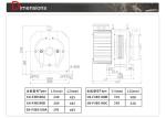 380 V Elevator Traction Motor / Elevator Replacement Parts Energy Saving