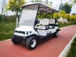 830kg Capacity 6 Seater MacPherson Independent Suspension Golf Cart With Rack