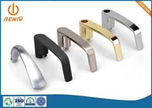 Quality Plated Aluminum zinc alloy die cast Custom Door handles Hardware wholesale