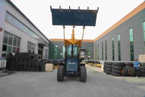 Quality Construction Front Small Wheel Loaders Heater Option 7660kg Operating wholesale