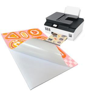 Quality High Glossy Self-adhesive PVC Sticker Label 175gsm For Inkjet Printer wholesale