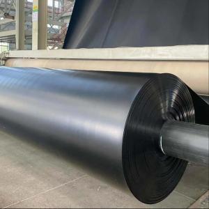 Quality PVC Geomembrane Liner Black Environmentally Friendly Geomembrane Substrate For Sewage Treatment Plants wholesale