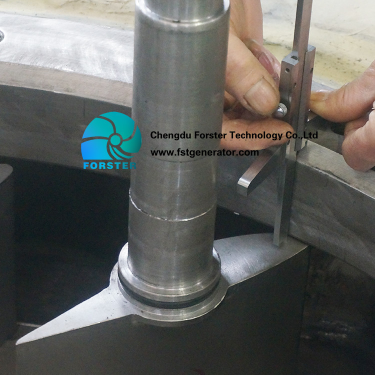 Compact Horizontal Hydro Turbine Synchronous 3 Phase Ac Brushless Excitation Type