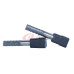 Titanium Steel Milling 7 Flutes End Mill With Chip Splitter