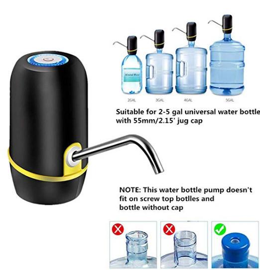 Lithium Battery Rechargeable Electric Water Dispenser Pump With Food Grade
