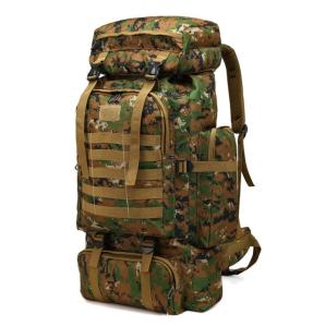 Quality 80L Backpack for Outdoor Sports Nerve Bridge Technique and LANDSCAPE Pattern wholesale