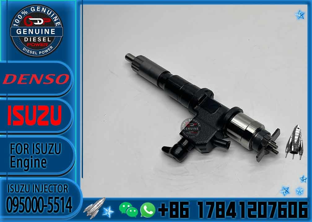 High Quality New Diesel Fuel Injector 095000-5512 For ISUZU 6WG1